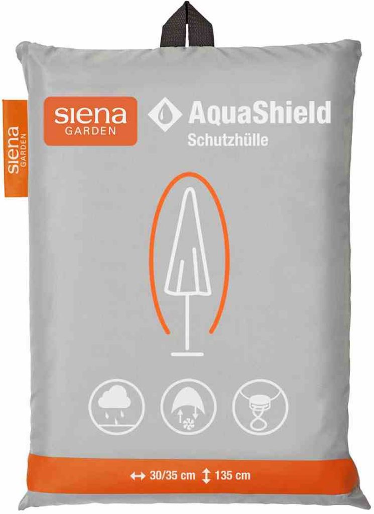 Housse pour parasol à mât central AquaShield, sans baleine Image du produit 