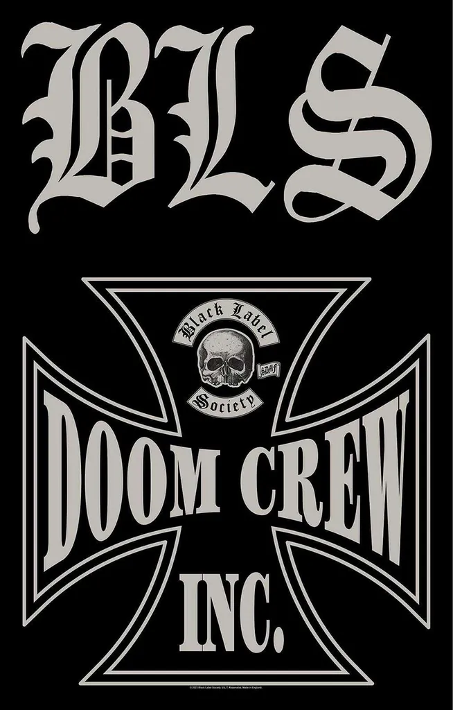 Poster Tissu Black Label Society Doom Crew RO9094 : Fini le Papier