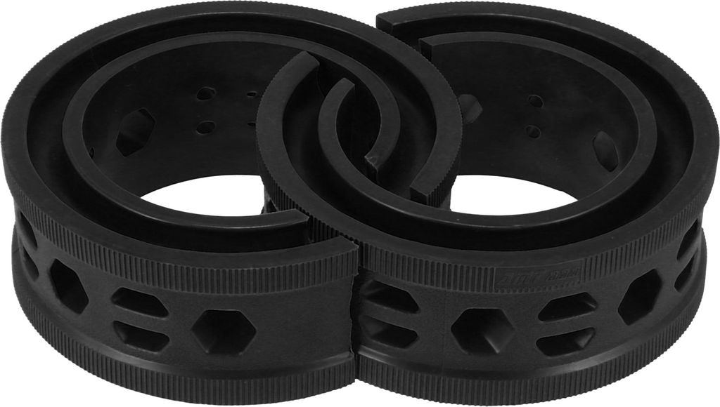 2 Stück Auto Schraubenfeder Puffer Gummipuffer Universal Schwarz C Typ