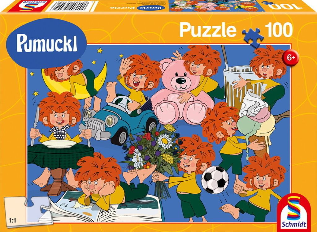 Schmidt Spiele Spaß mit Puzzle muckl, 100 Teile Produktbild 