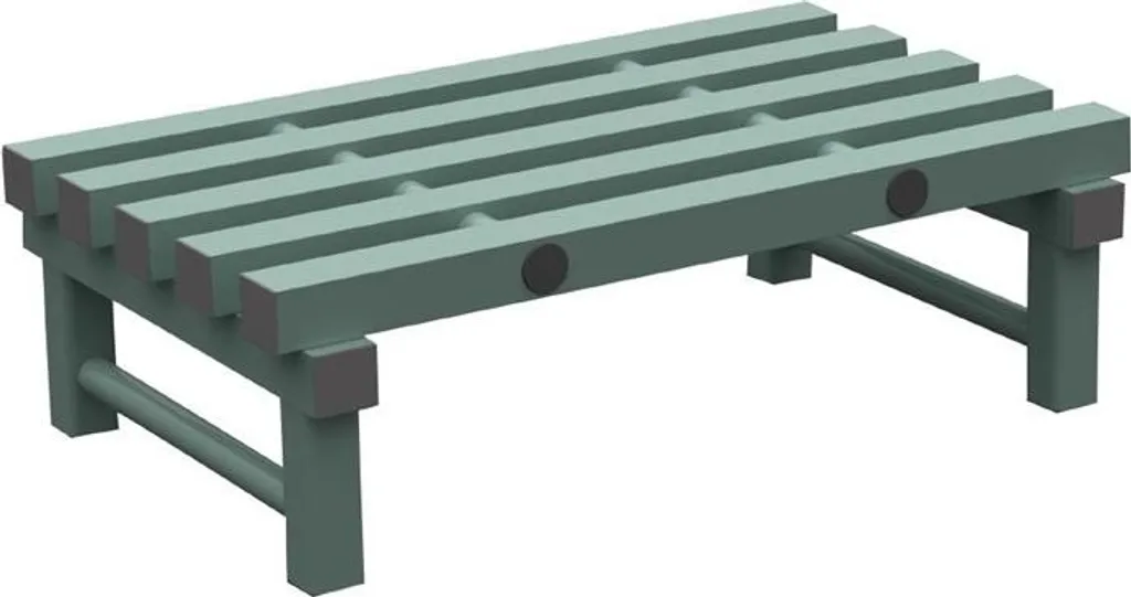 Étagère basse Jackstack REA Decking 800 mm pour Cuisine et Réserve Pro