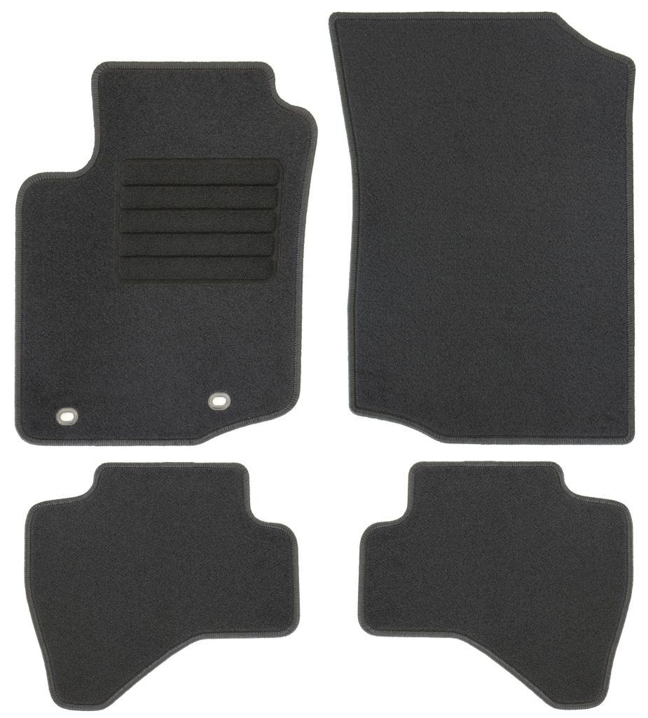 Fußmatten-Set für Toyota Aygo 07/2014-05/2018, 4-teilig, Produktbild 