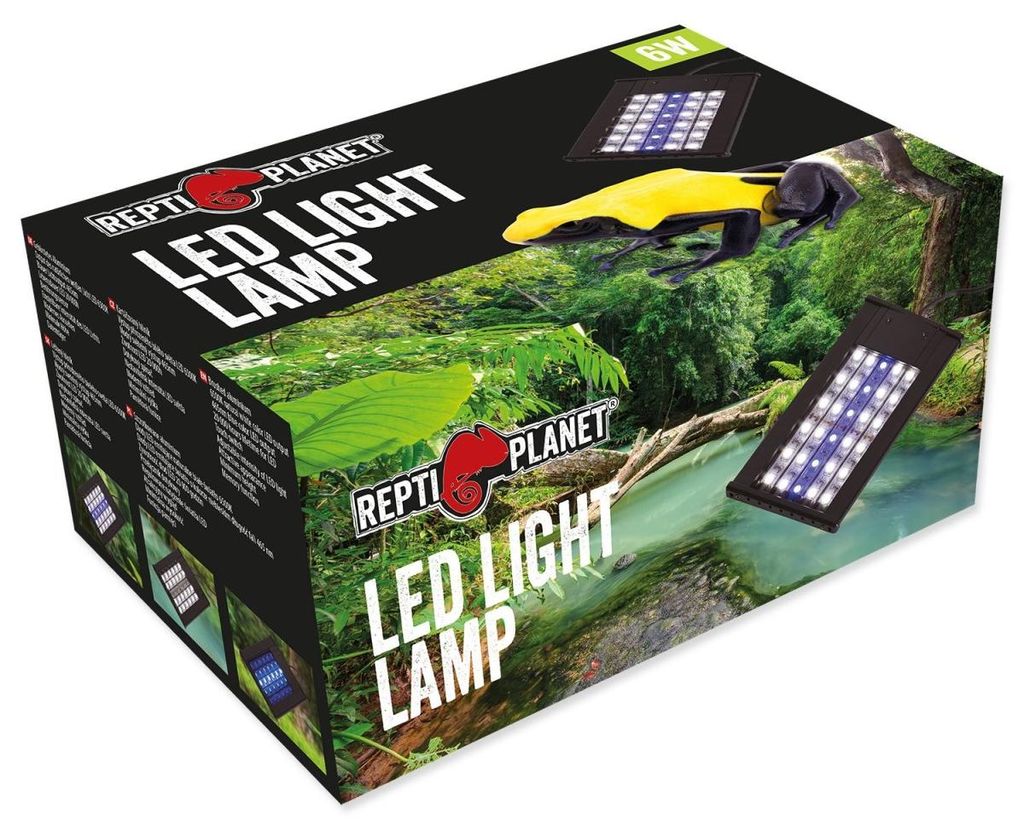 Repti Planet 007-43802, LED, Blau, Weiß, 6 W, 6500 K, Produktbild 