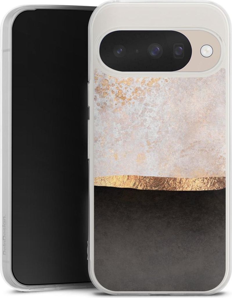 DeinDesign Handyhülle für Google Pixel 10 Pro Silikon Hülle Case Smartphone Schutzhülle Abstrakt Black & White Trends
