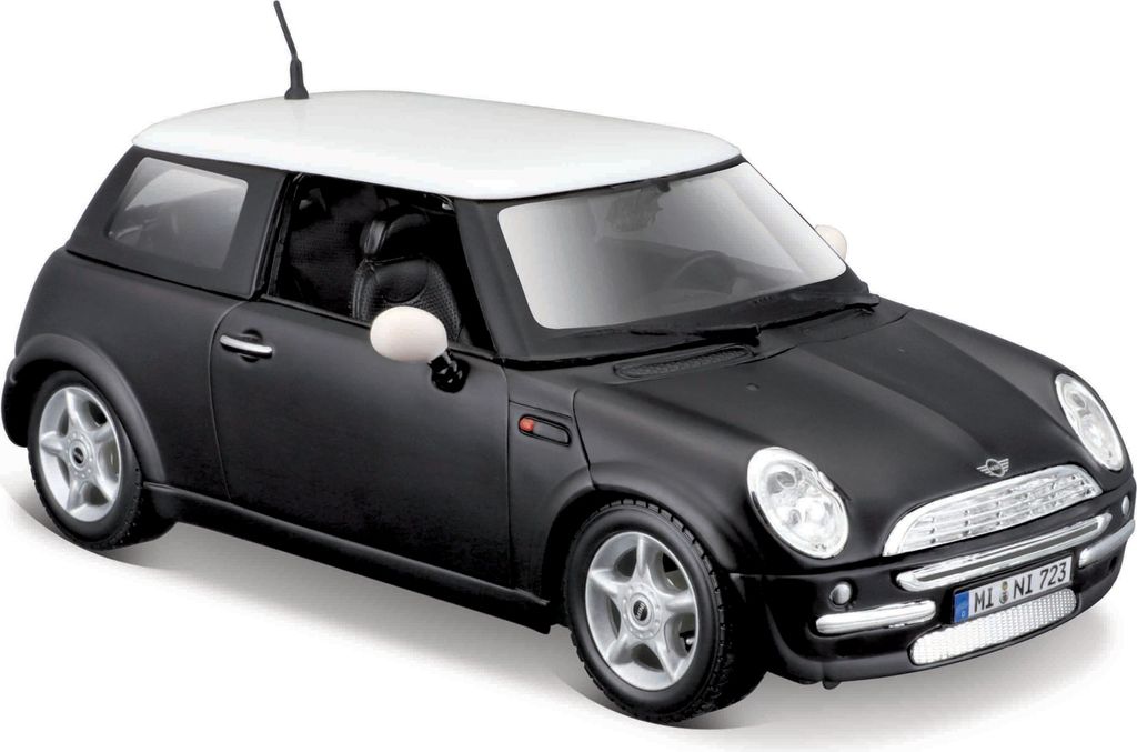 Maisto Mini Cooper 1:24 schwarz matt Produktbild 