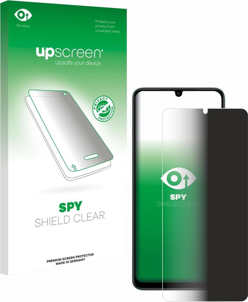 Für Vivo Y19s GT Sichtschutzfolie Schutzfolie upscreen Anti-Spy Privacy Sichtschutz Blickschutz Display Schutz Folie Blaulichtfilter