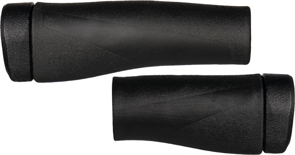Manopole per manubrio Herrmans Clik 123/90mm, Ø 22mm, nero, Immagine del prodotto 