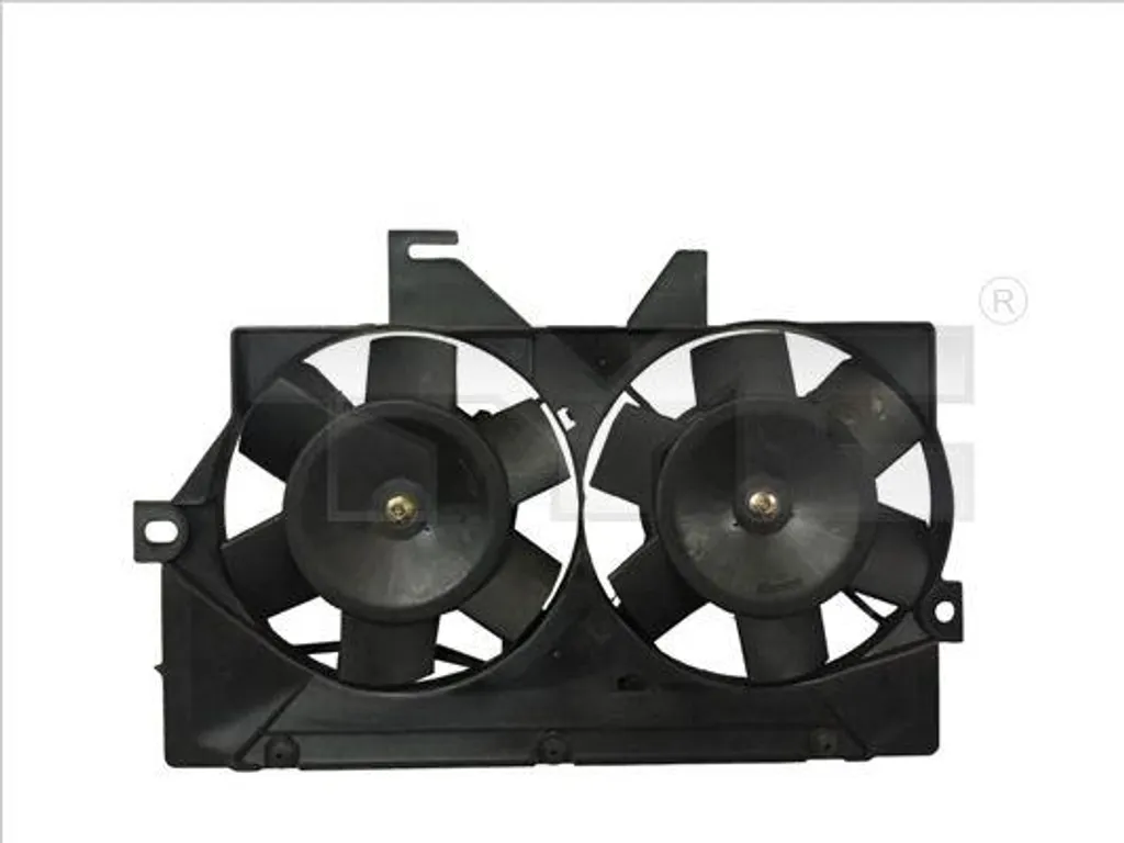 Ventilateur moteur pour Ford Transit, radiateur complet TYC 810-0045