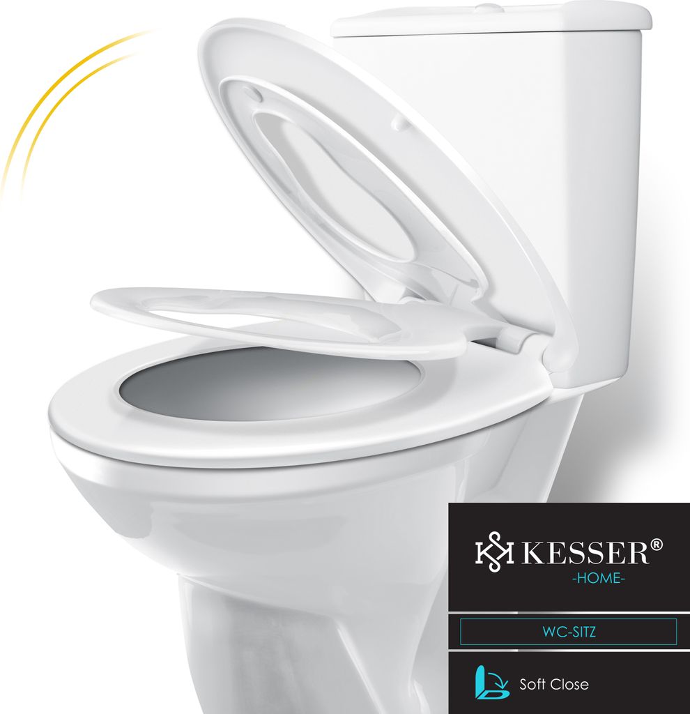KESSER® WC Sitz mit Absenkautomatik Toilettendeckel Produktbild 4
