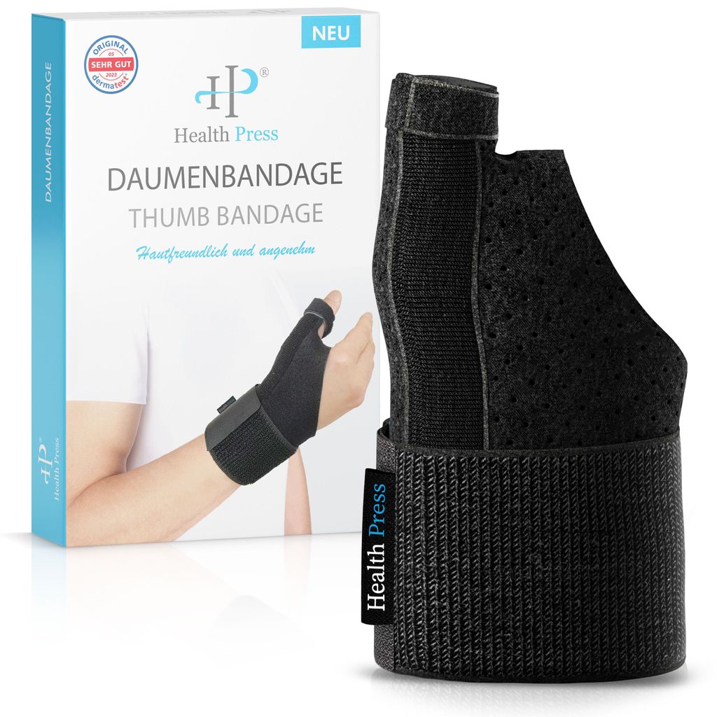 Daumenbandage – Atmungsaktive Daumenschiene - Universell Rechts/Links