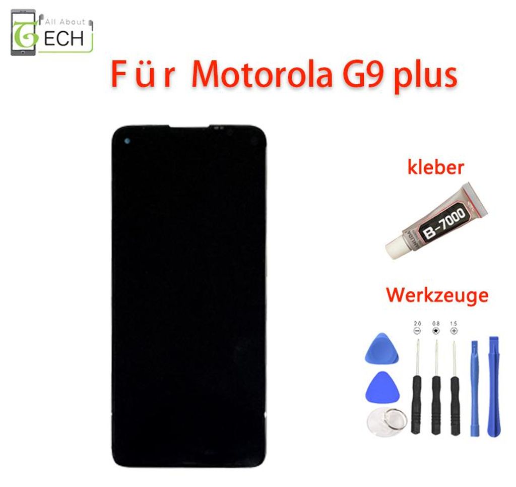 Für Motorola G9 Plus XT2087 LCD Display Bildschirm Produktbild 