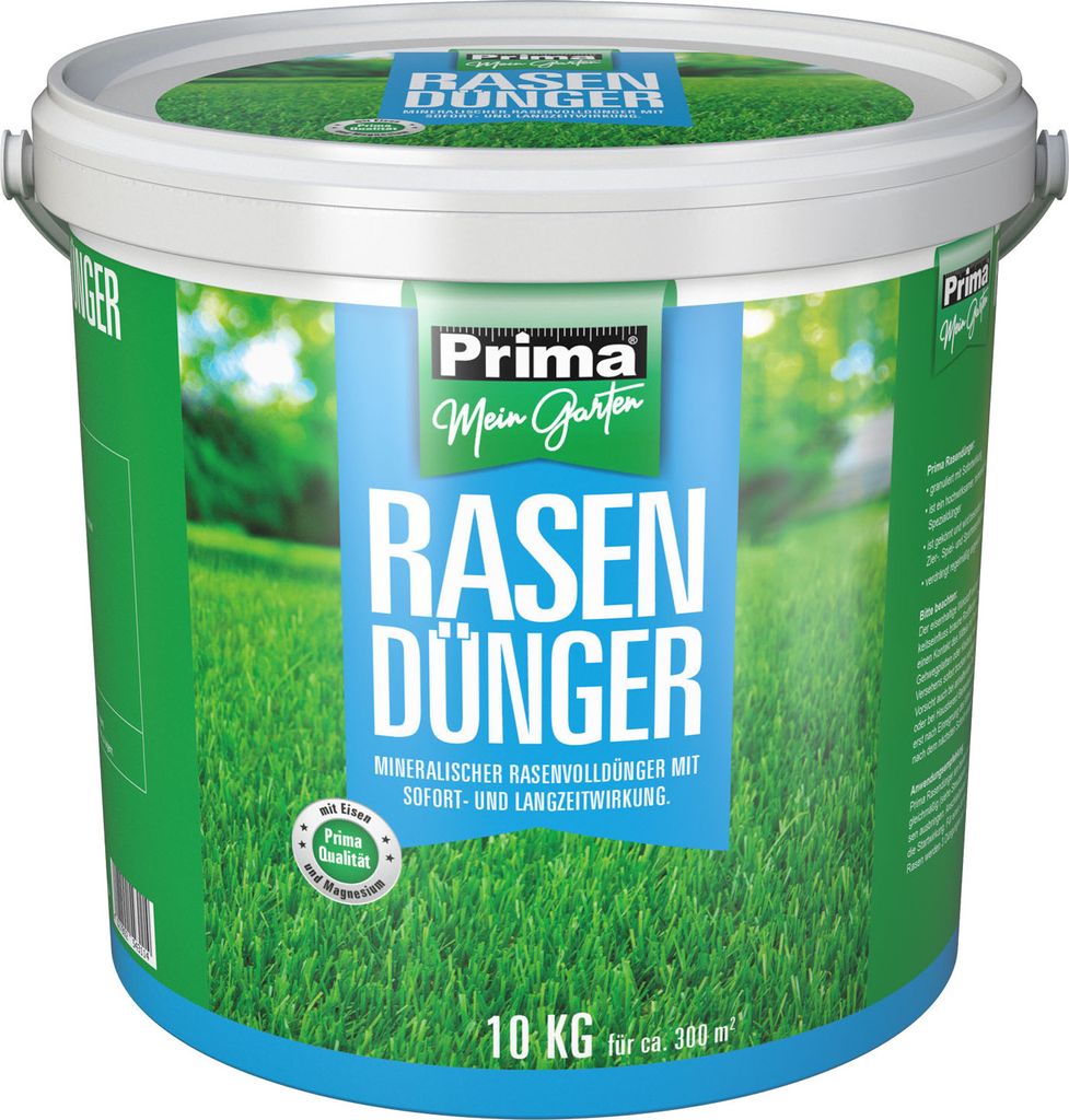 Prima Rasendünger m.SW u.LZW Eimer 10kg