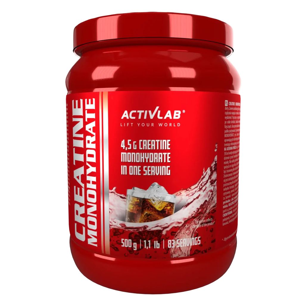 Activlab Creatina monoidrato 500g Kreatin-Monohydrat - Cola Immagine del prodotto 