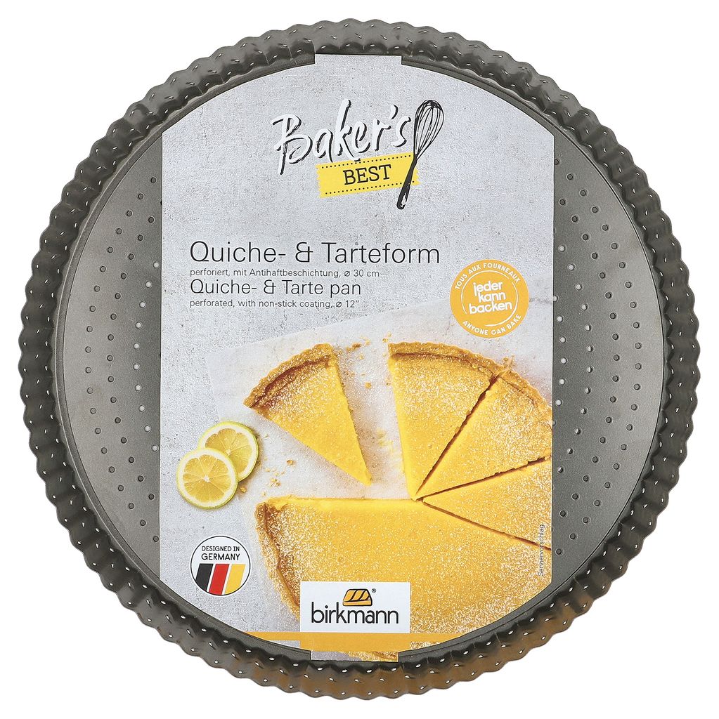 BIRKMANN Quiche- und Tarteform, Ø 30 x H 4 cm, mit Produktbild 