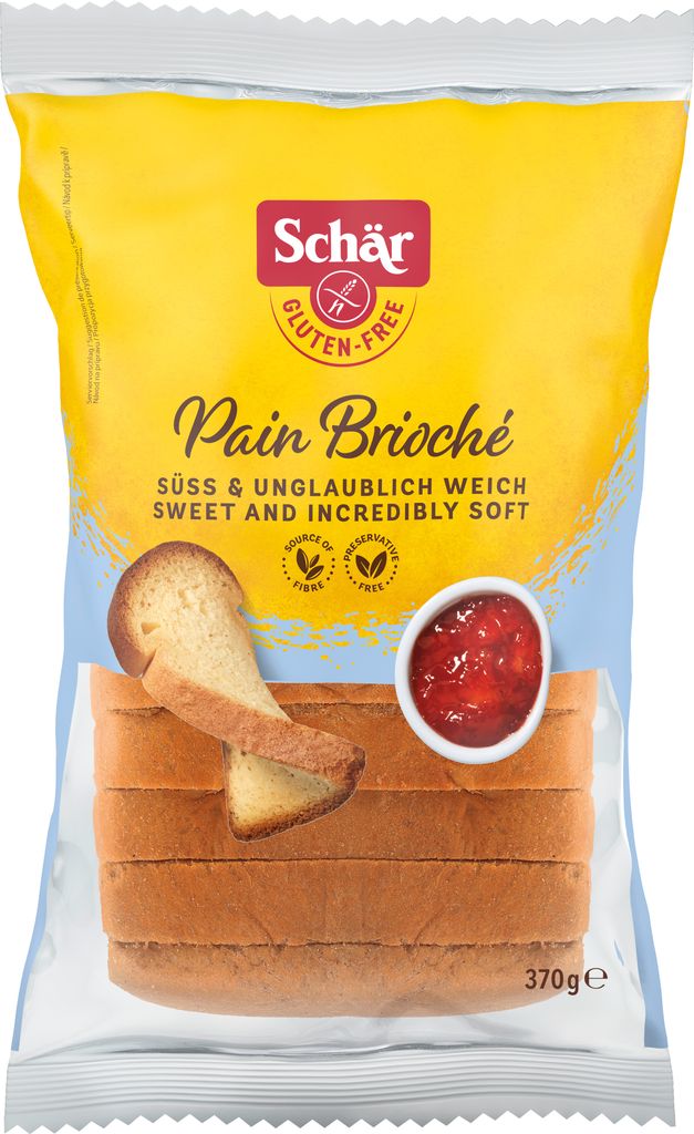 Schär Pain Brioche Schnittbrot 370g Produktbild 