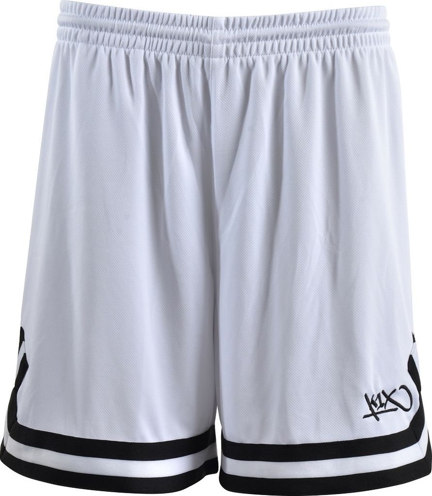 K1X Ladies Double X | Damen Basketball Shorts, Farbe:Weiß, Kleidergröße:XL