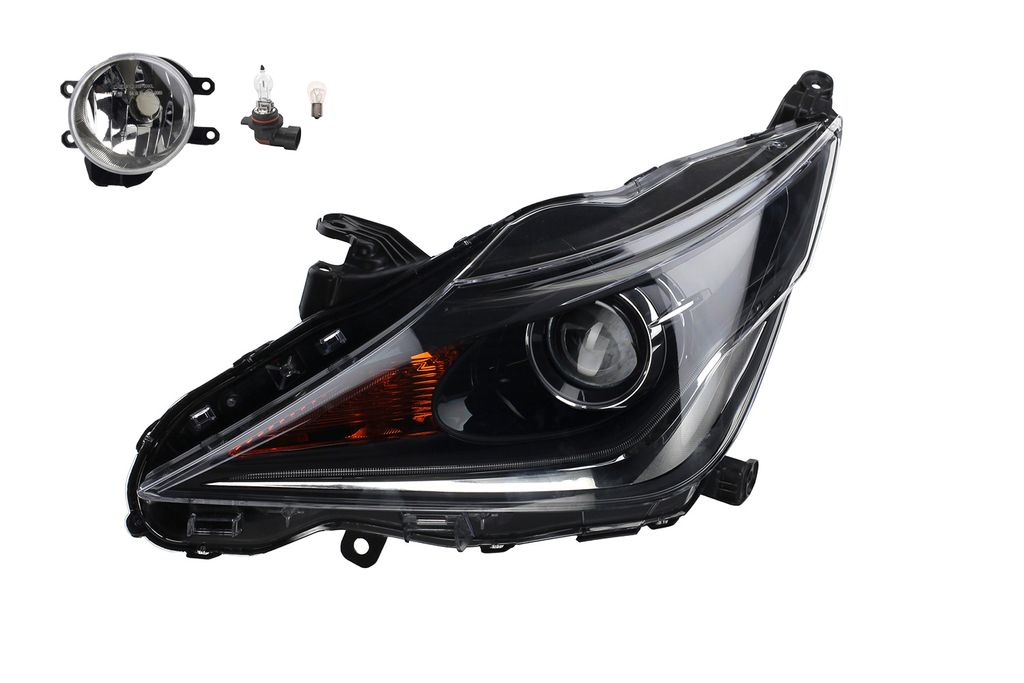 Johns, Scheinwerfer Halogen passend für Toyota Aygo B4 05/14-06/18 Hir2 L +Nebel+Leuch. 811700H130 811700H131 811700H190 8122002110 B000978180