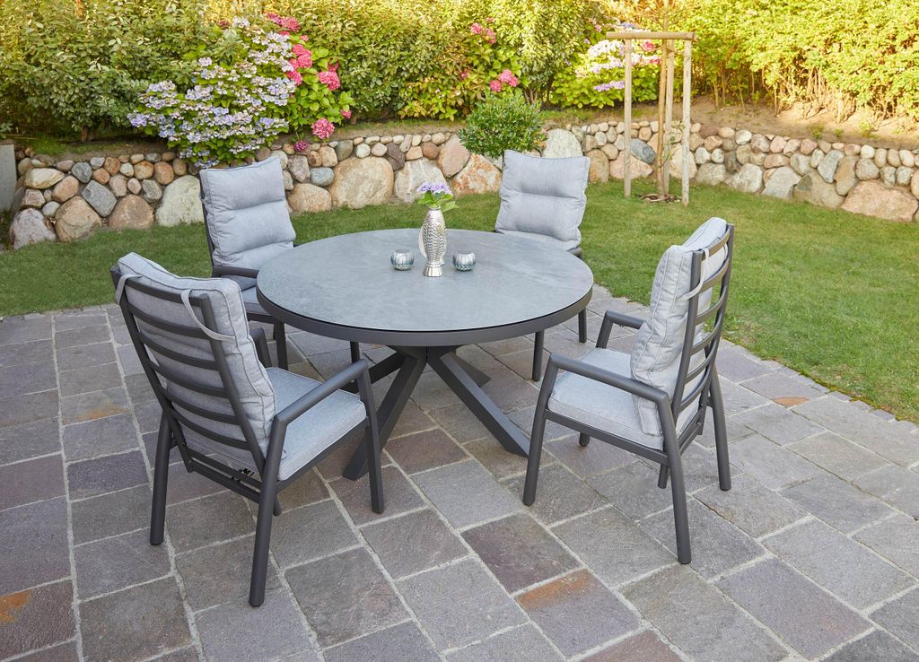 LC Garden »Bondino« Dining Gartentisch rund Ø150x75cm Produktbild 