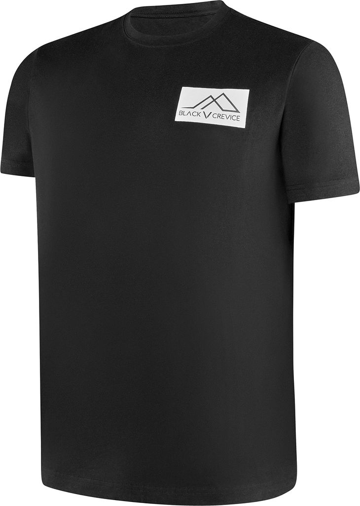 Herren T-Shirt | 100% Baumwolle | Regular Fit für Alltag, Sport & Freizeit | Schwarz I Größe M