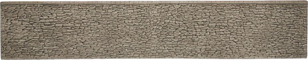 NOCH Mauer, realistische Natursteinmauer, extra lang 66 x 12,5 cm zur Gestaltung für Spur H0