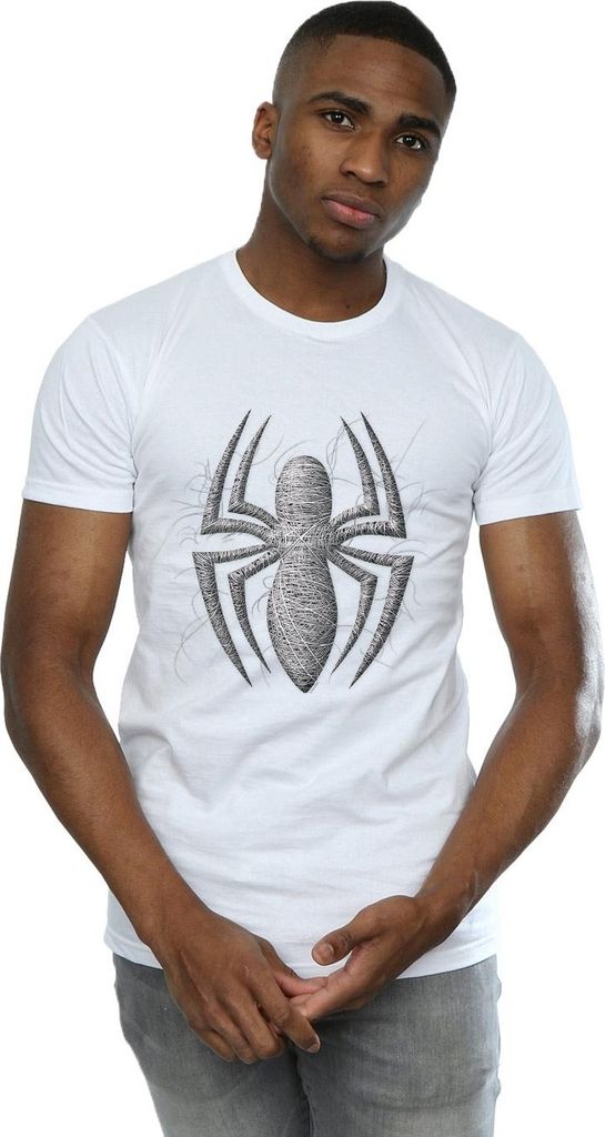 Marvel - T-Shirt für Herren BI43213 (4XL) (Weiß) Produktbild 