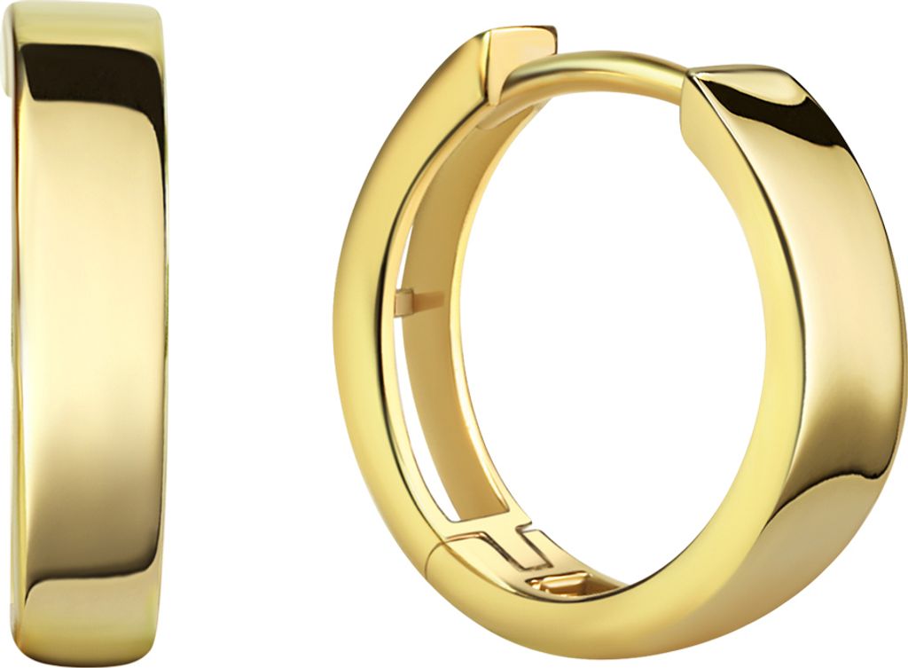 V Creolen 333/- Gold 1,3cm gelb 371310917