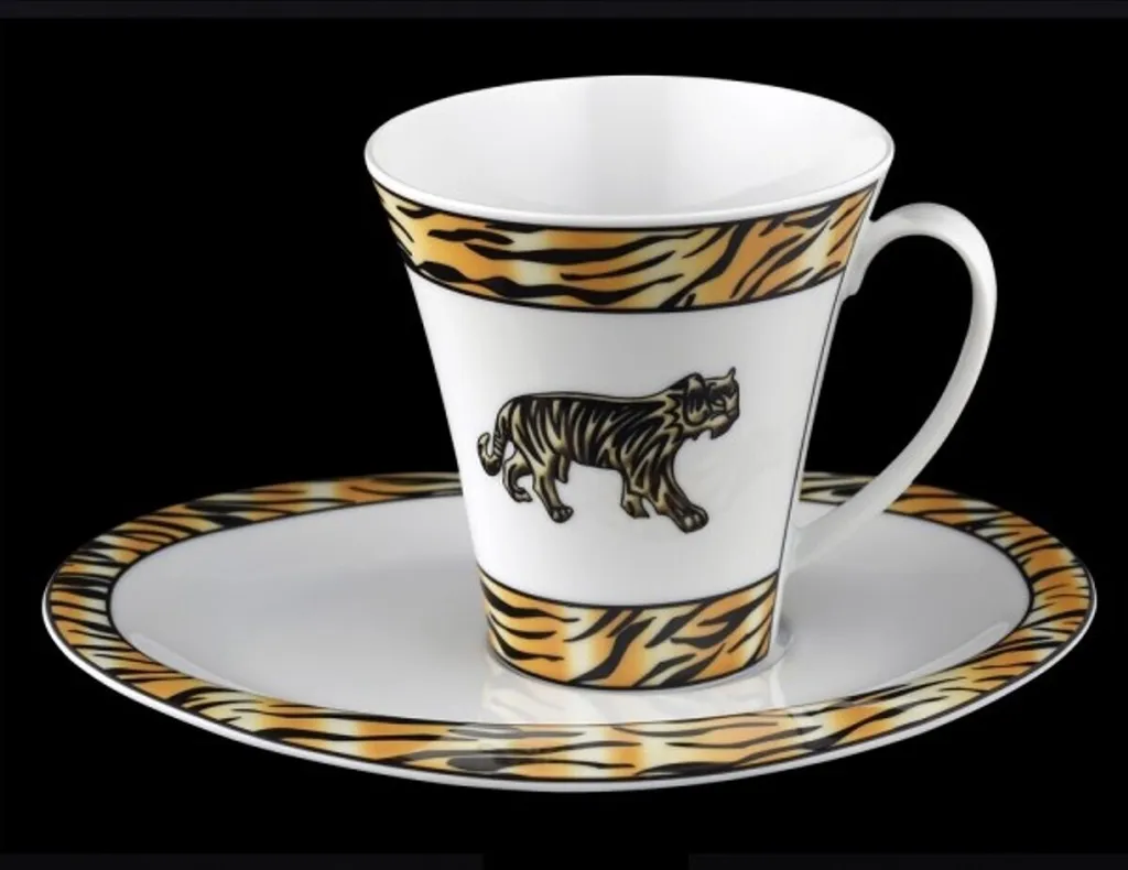 Idee Regalo Lusso: Set 2 Tazze Pompöös Glööckler in Porcellana