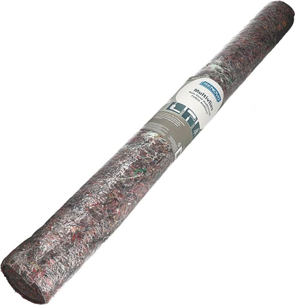 Renovo Multivlies, Malervlies, Abdeckflies 1x25 m, 180 g/m2, grau