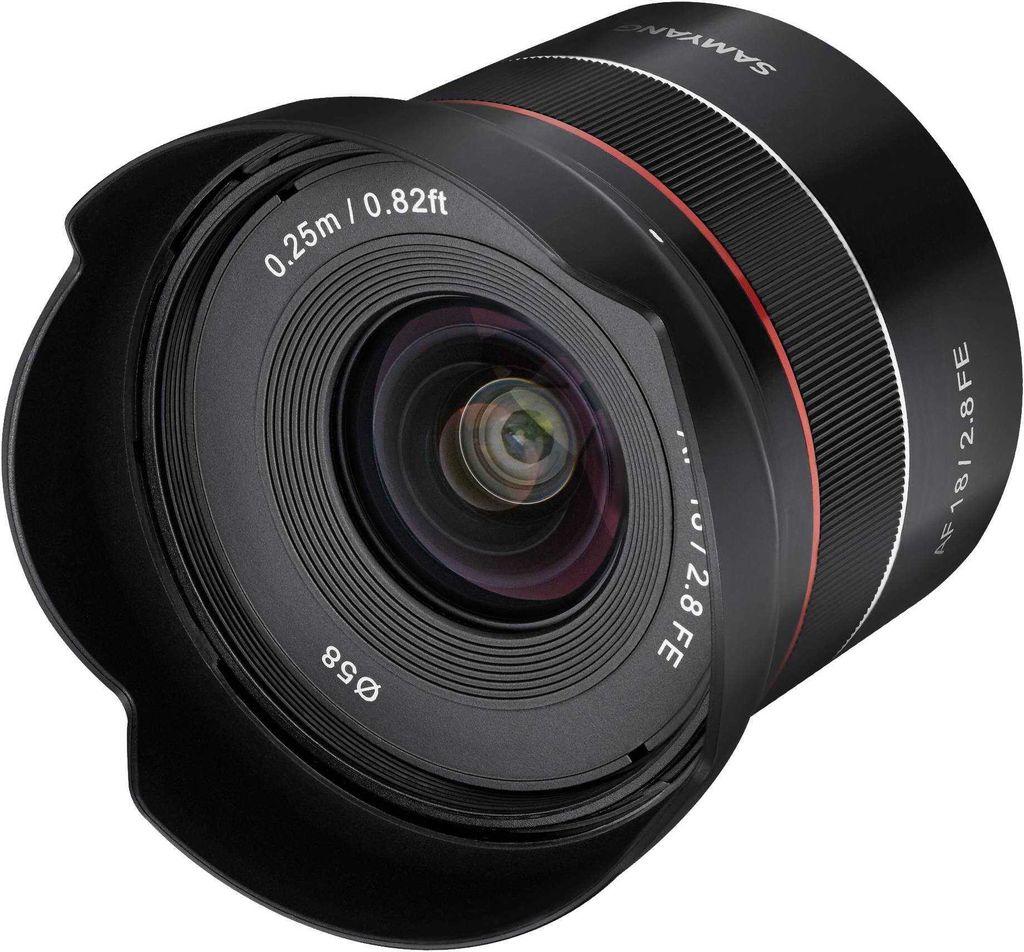 Samyang AF 18mm f/2.8 Sony FE Abdeckung Produktbild 