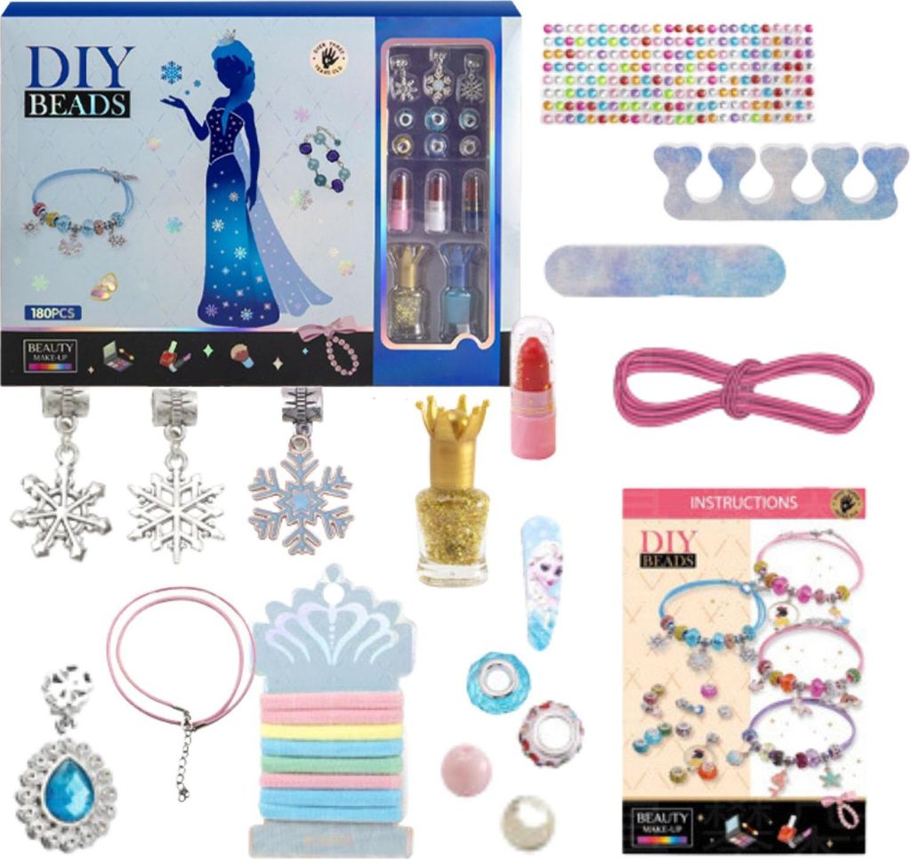 Schmuck Herstellung Kit Diy Armbänder Perlen Charms Makeup Lacke
