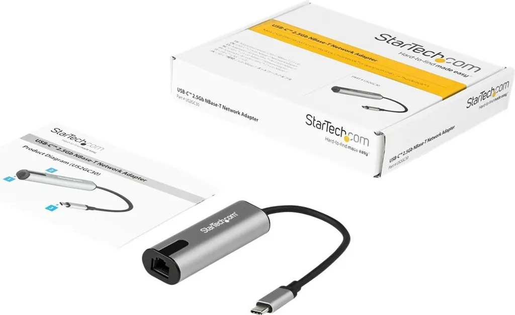 Adaptateur USB-C Ethernet 2.5 Gbit/s avec Performance Multi-Vitesse - 2
