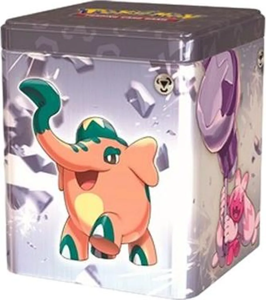 Coffret Pokémon Metal Stacking Tin pour Ranger et Protéger vos Cartes