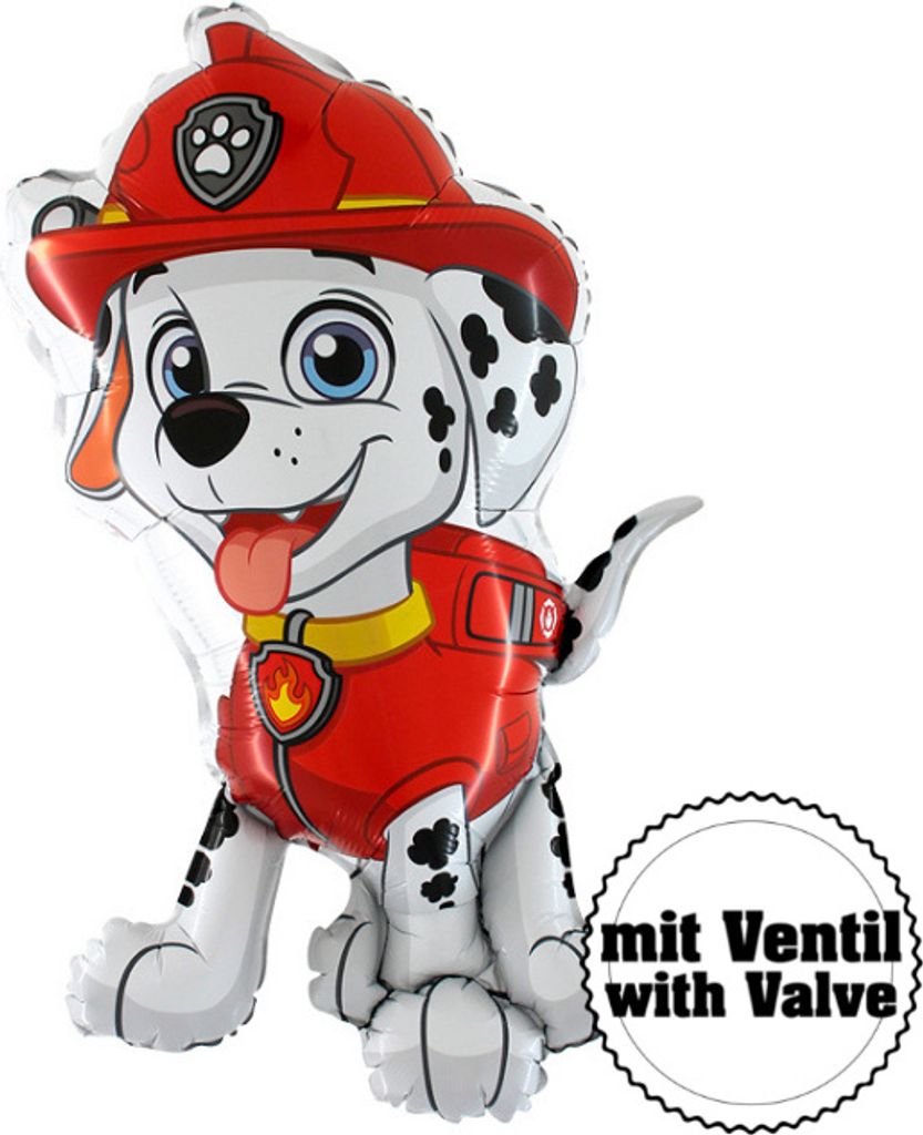 Grabo Ballon en plastique Mini Marshall Paw-Petrol (à Image du produit 