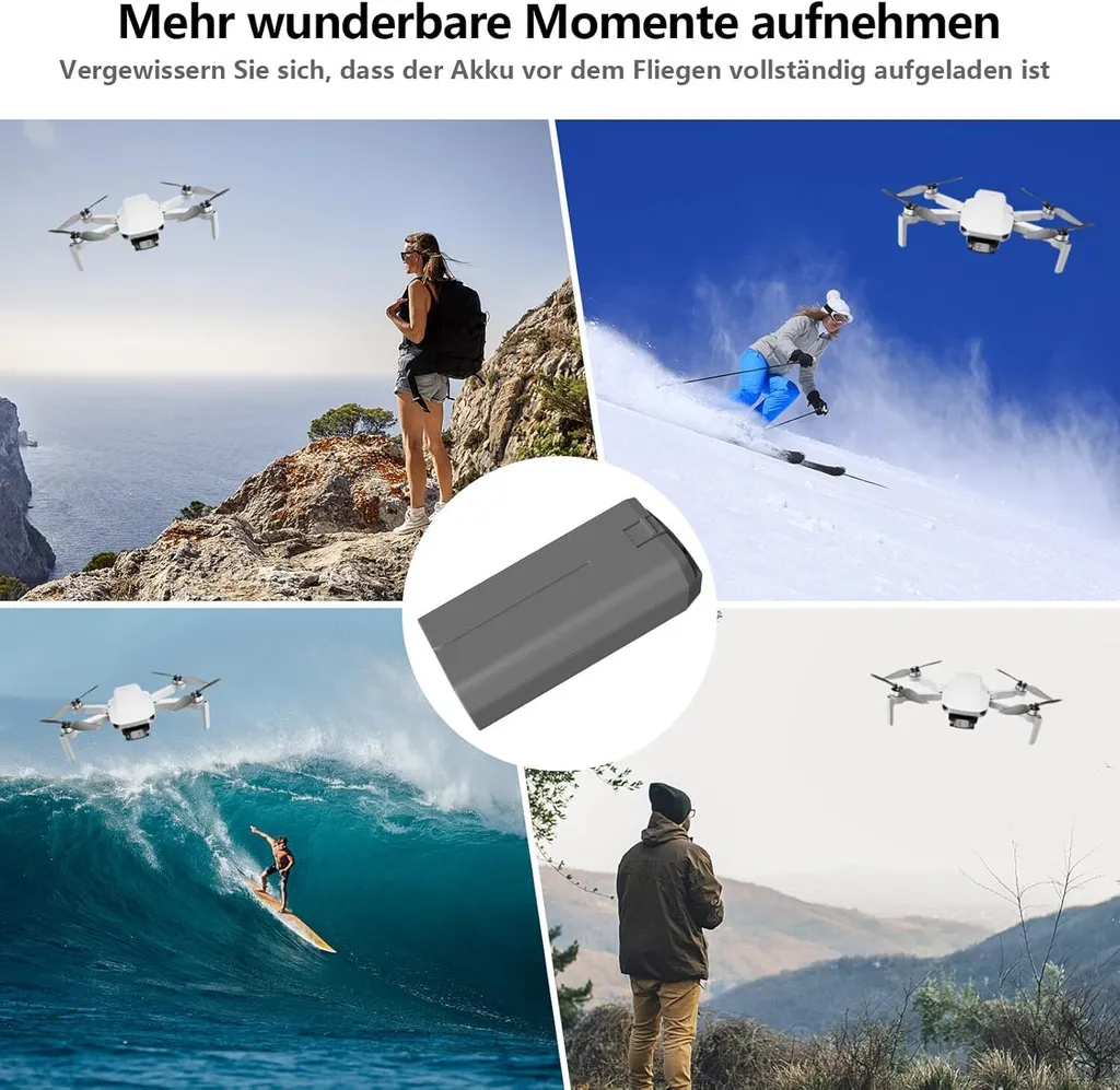 Batterie DJI Mini 2 : Solution Autonomie Faible pour Vol Prolongé - 4