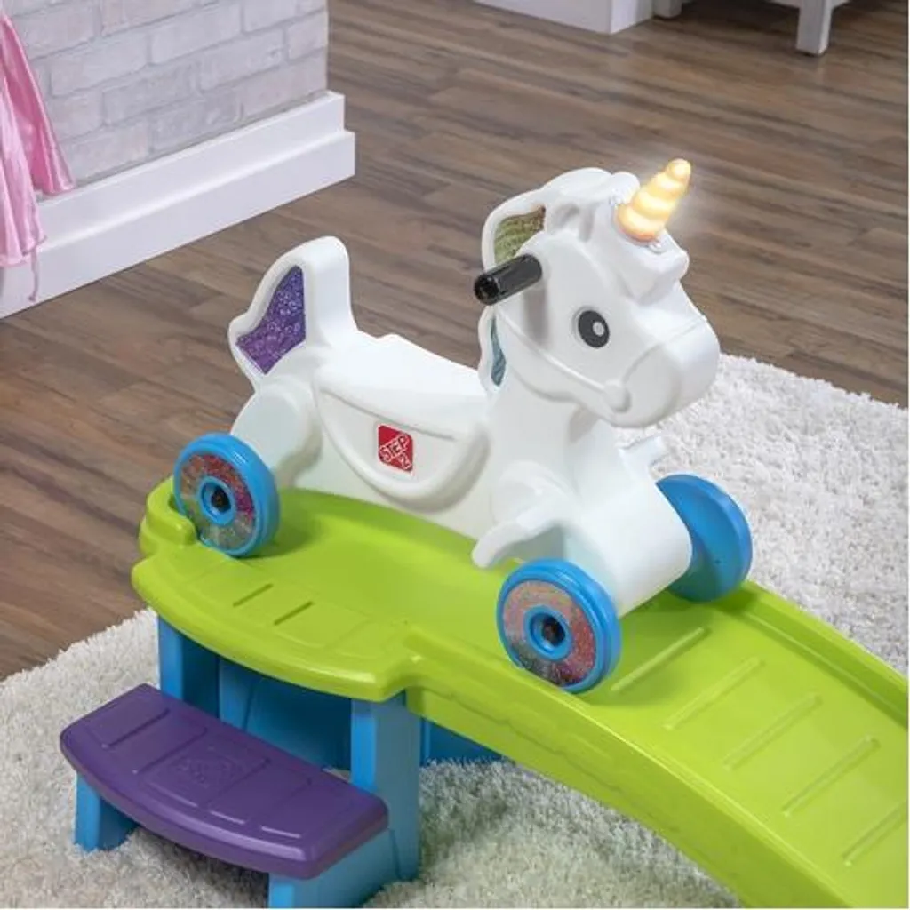 Step2 Unicorn Up & Down Roller Coaster - Montagnes Russes Enfant Licorne - 11