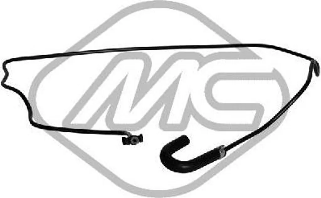 Durite radiateur haute performance Metalcaucho 92772 - Qualité OE Ford