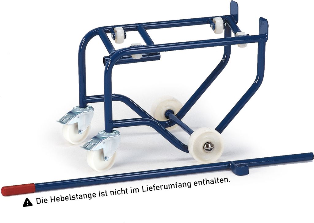 Rollcart Fasskipper 150kg Traglast mit Polyamidrollen