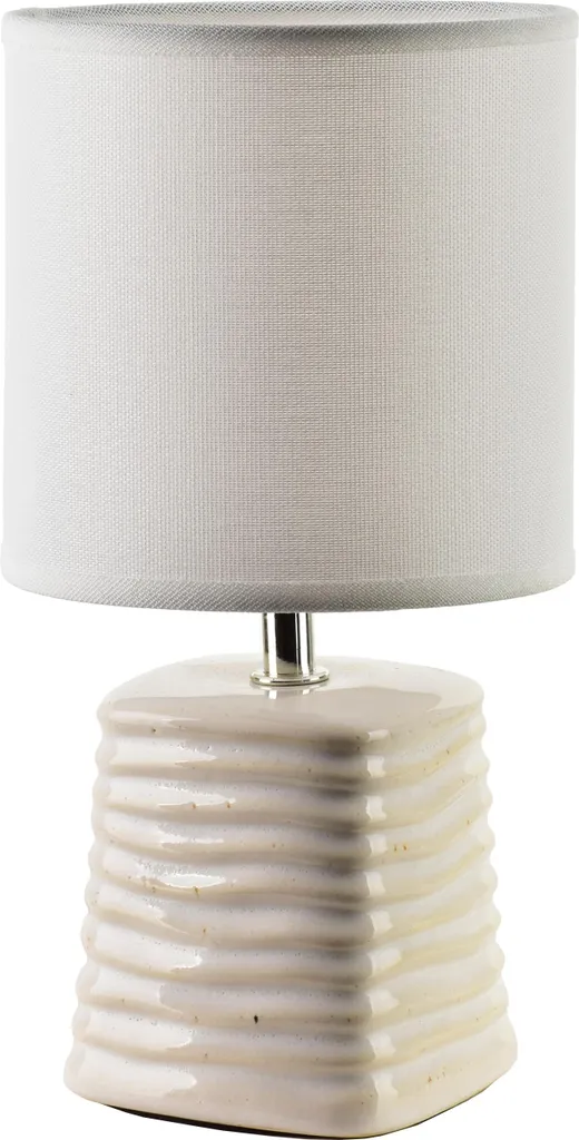Lampe à poser moderne Leti en matériaux mixtes pour salon ou chambre