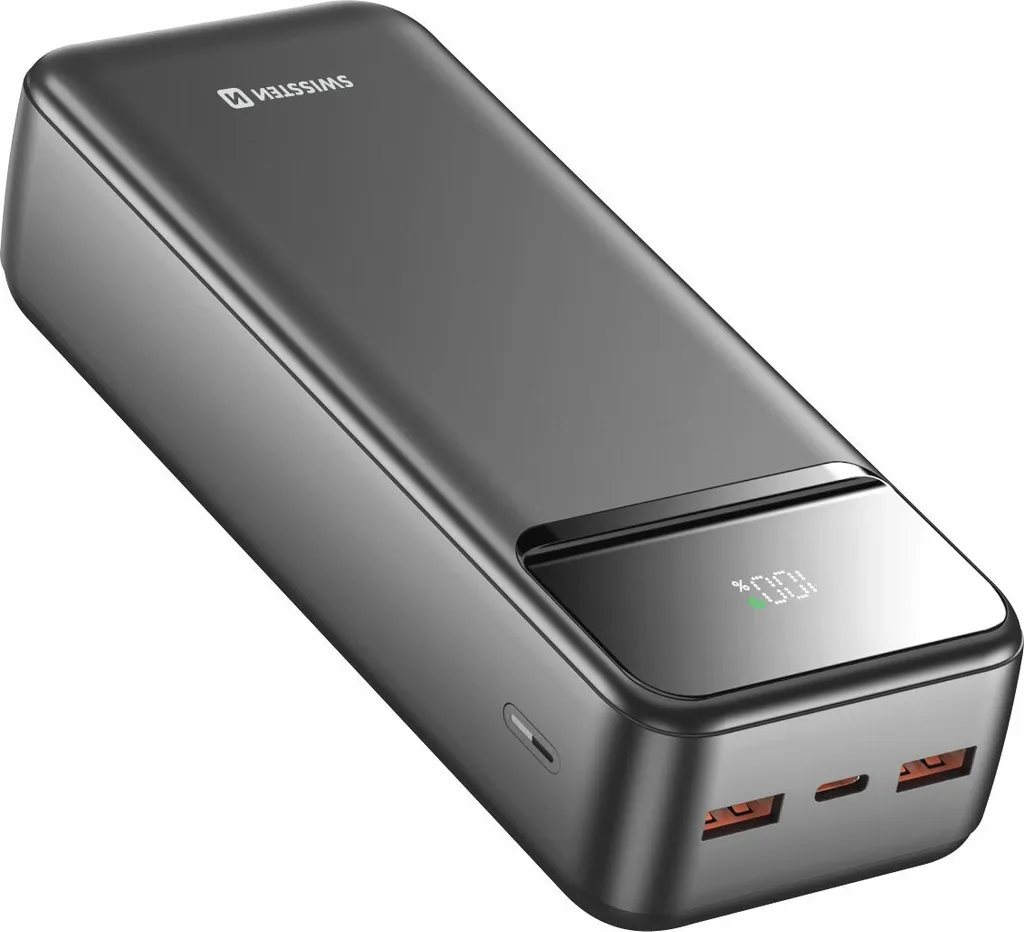 Plus de Panne de Batterie avec la Swissten Power Line II 30000 mAh Puissante