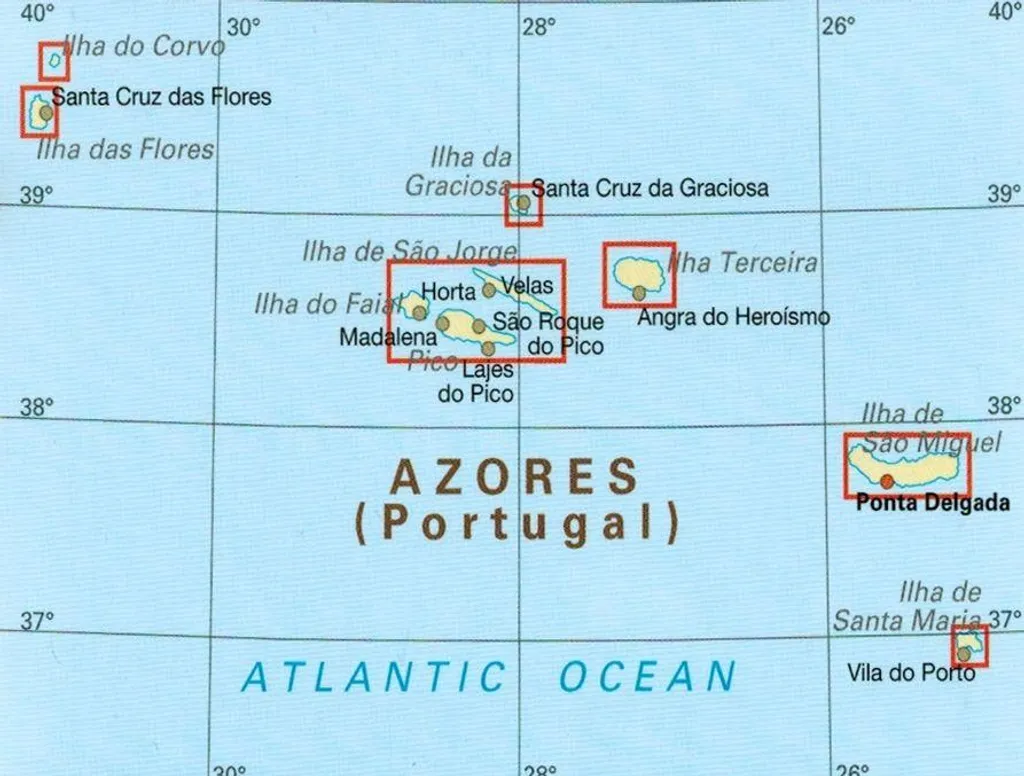 Carte Açores 1:70.000 imperméable : Navigation précise et durable - 4