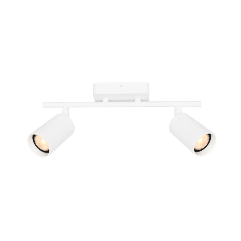Sistema Soffitto Italux TRIS 2xGU10: Illuminazione d'Accento Bianca