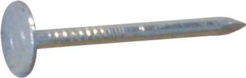 Pappnagel zur Befestigung von Pappe, Bitumenstreifen und Kanadaschindeln 20 x 2,5 mm