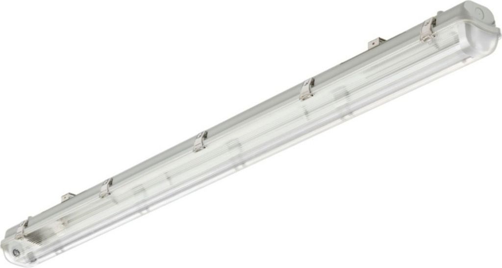 Philips LED Ledinaire WT050C 2xTLED L1500 LED wet room light LED (monochrome) T8 Grey, White