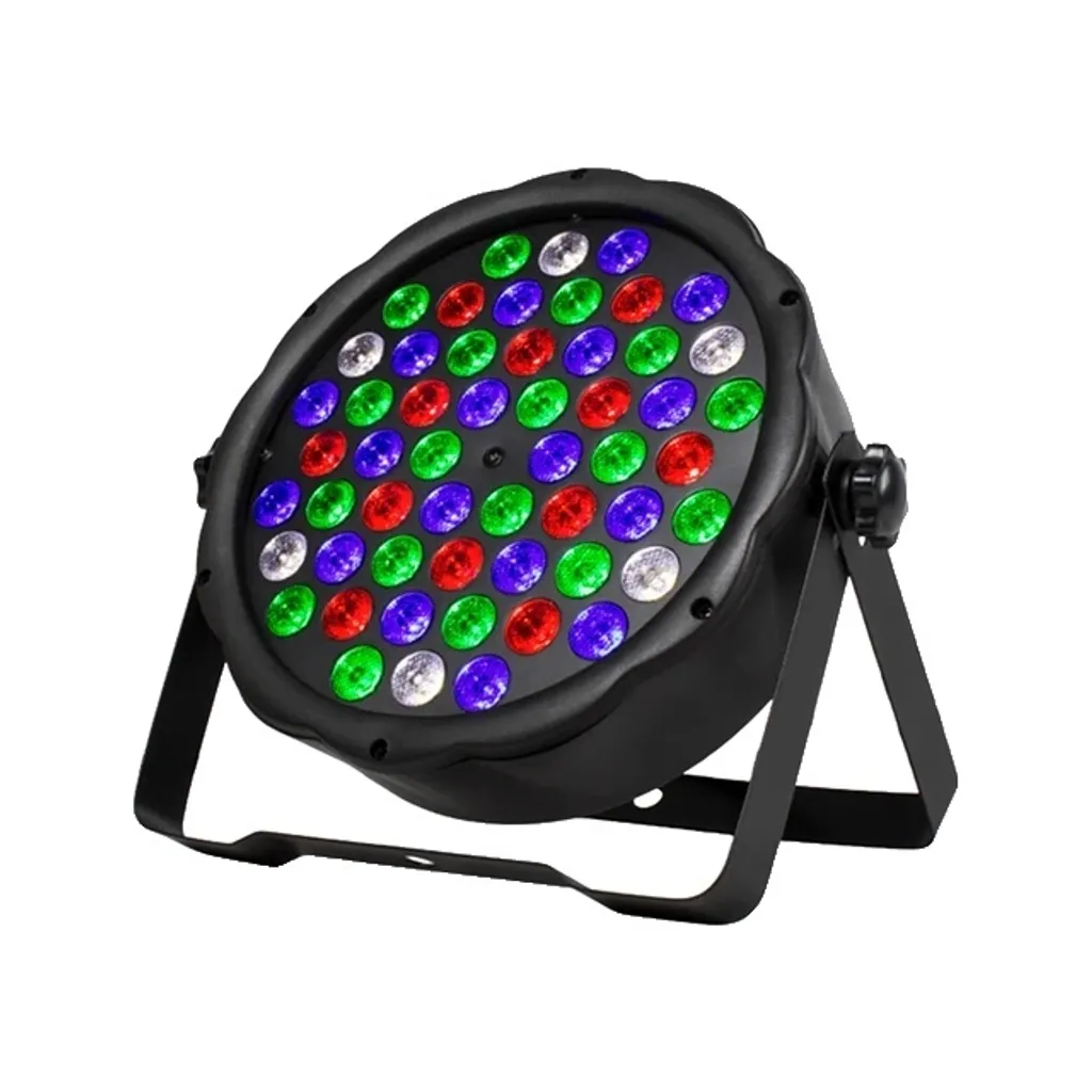 Luci paraboliche a LED, miscelazione colori RGBW, controller DMX, 1 pezzo, spina UE