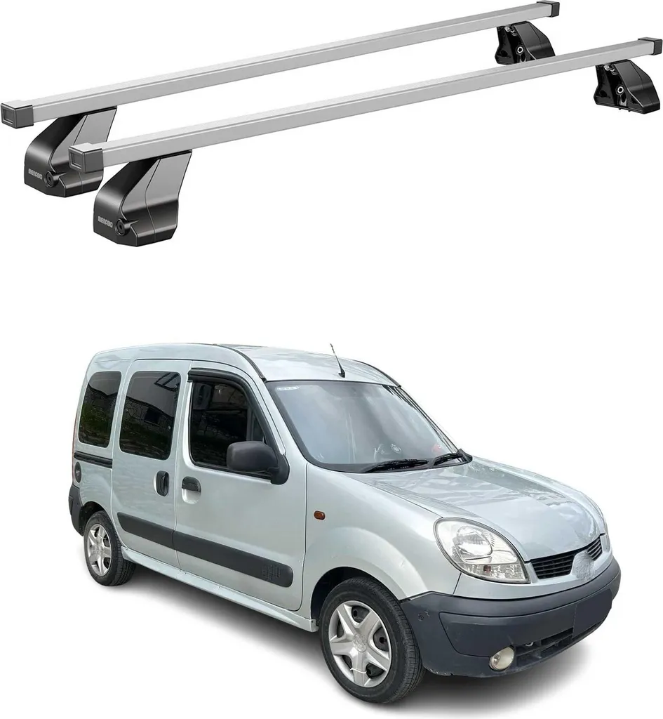 Barre Portatutto Menabo Tema Acciaio Nissan Kubistar 2003-2009 - 75kg