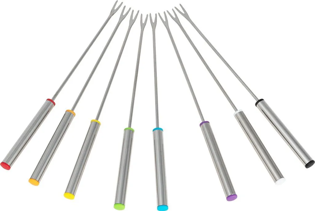 Set 8 Forchette Gastroback 91701 per Fondue MultiCook 42568 Acciaio