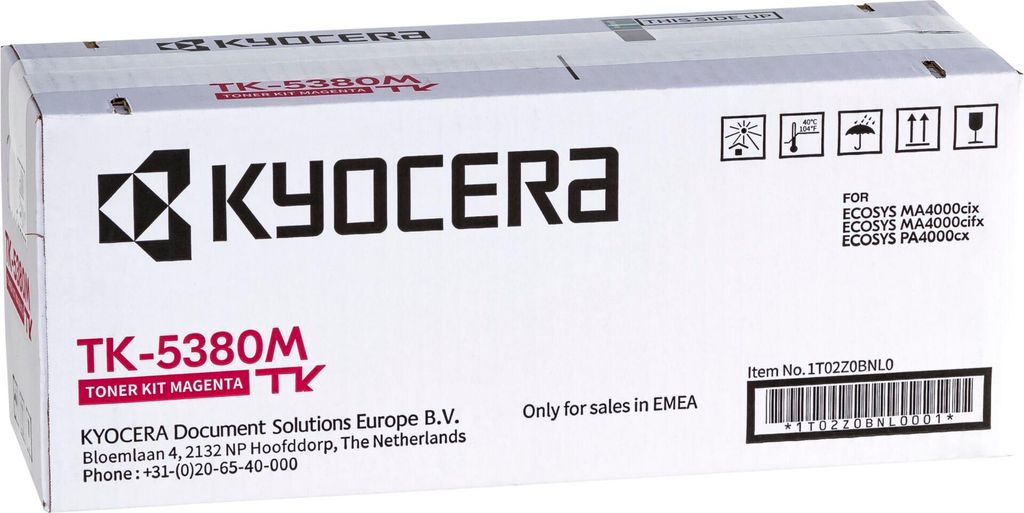 Kyocera TK 5380M - purpurová - originální - tonerová kazeta Obrázek produktu 