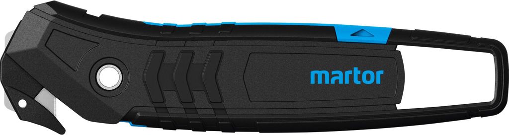 MARTOR Sicherheitsmesser, SECUMAX 350 im Display a 20 Stück mit 15 Stück 10ner Pack Ersatzklingen, Verdeckte Klinge, Profi Cuttermesser, Leicht, ...