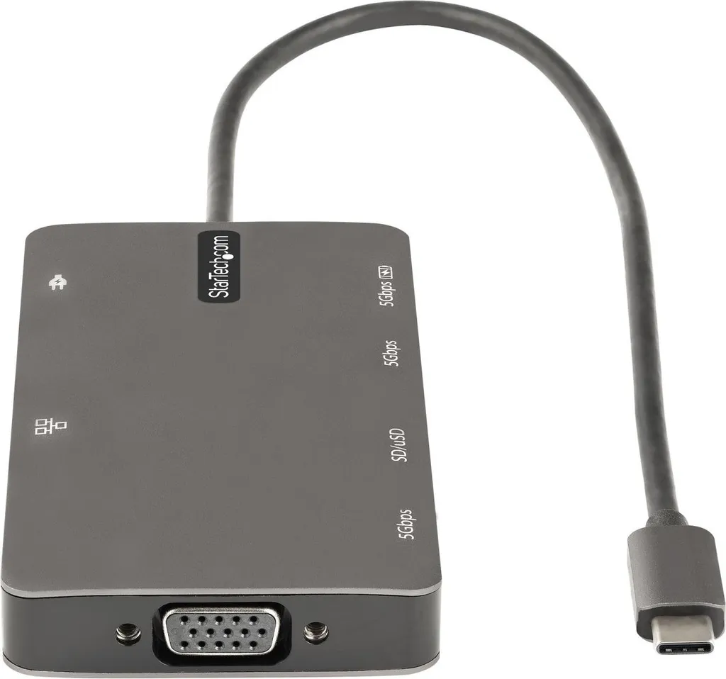 Station d'accueil USB Type-C StarTech.com avec Lecteur Carte SD Gris - 4