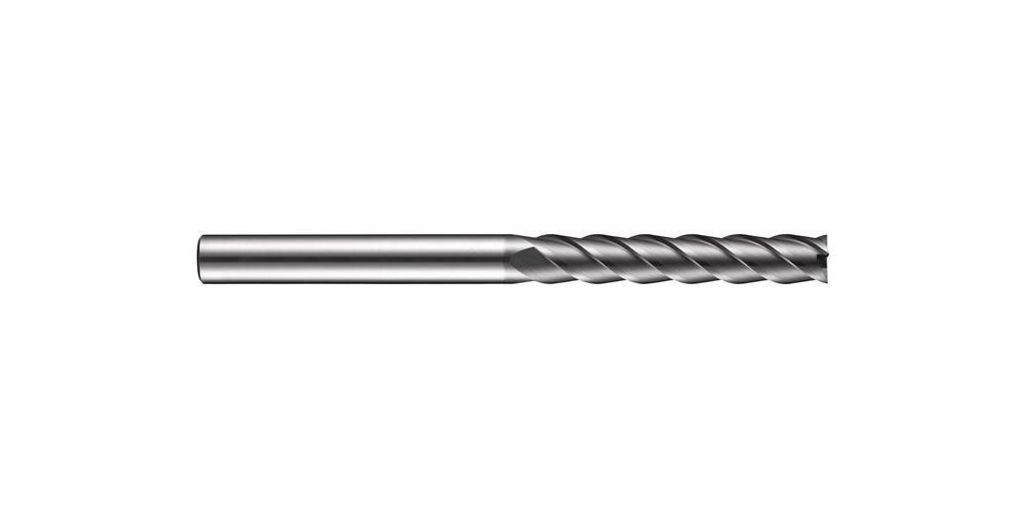 Schaftfräser S718 D.20mm Gesamt-L.150mm Schneiden-L.75mm HM AlCrN 40Grad Z.4